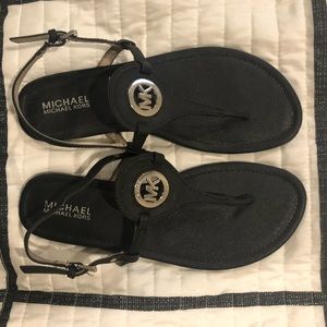 Michael Kors black sandals